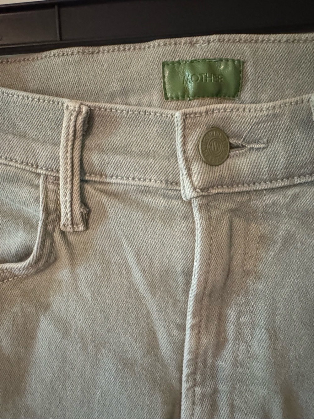 MOTHER Light Sage Flare Jeans - Picture 4 of 5